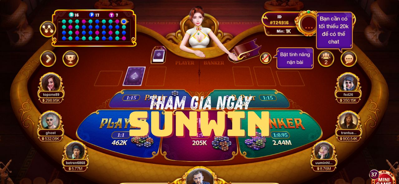 Game Baccarat Kim Tài Sunwin.